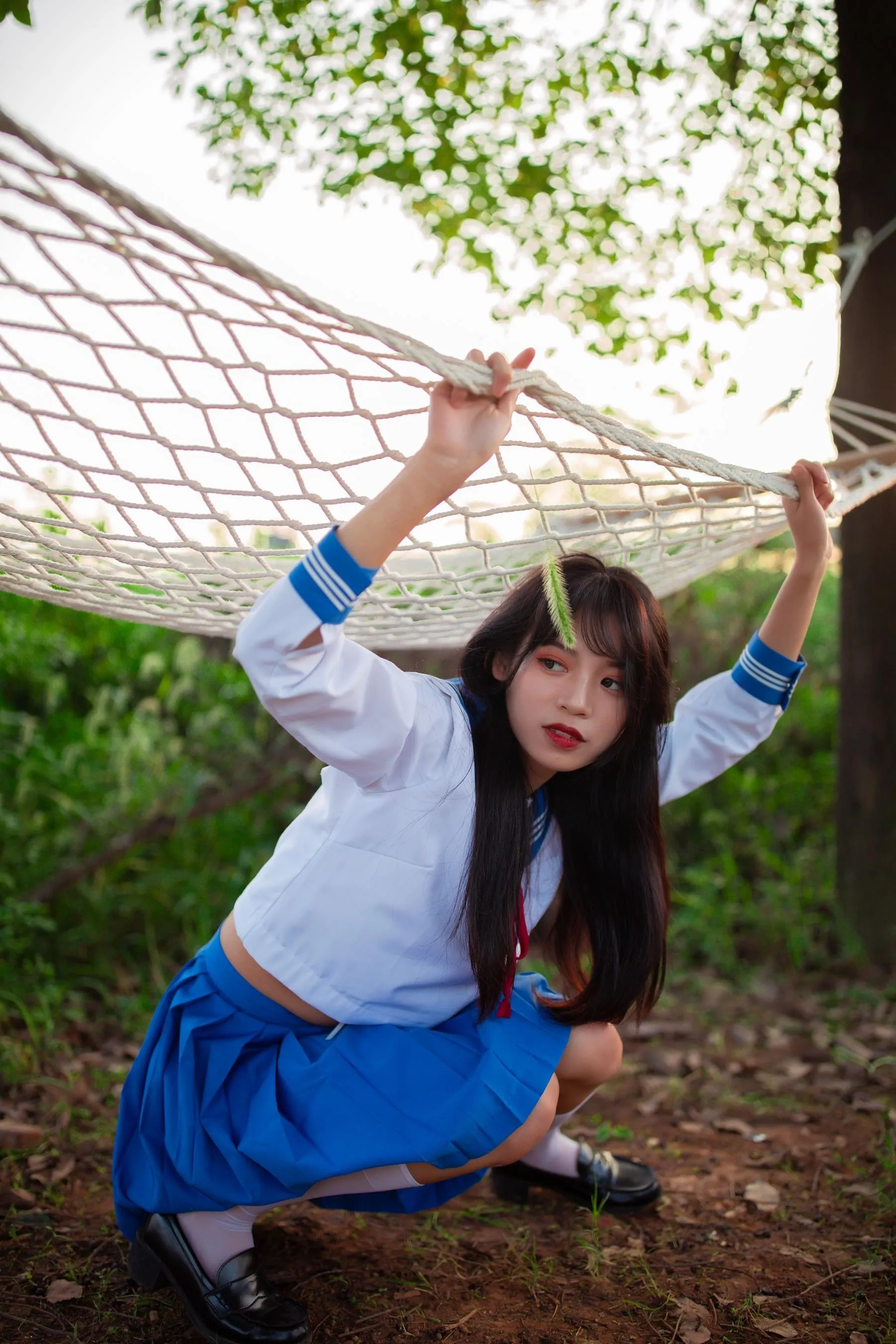 [YITUYU艺图语]2022.02.02 JK少女 一只橙子 [48P]插图2